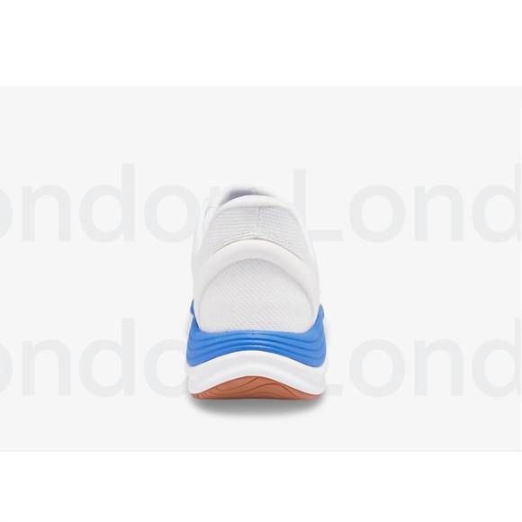 NEW KIZIK men's london shoes in bright white/super sonic - Picture 3 of 4